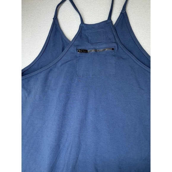 Free People FP Movement Women's Hot Shot Romper Jumpsuit Misty Blue Small NWOT - Picture 5 of 7